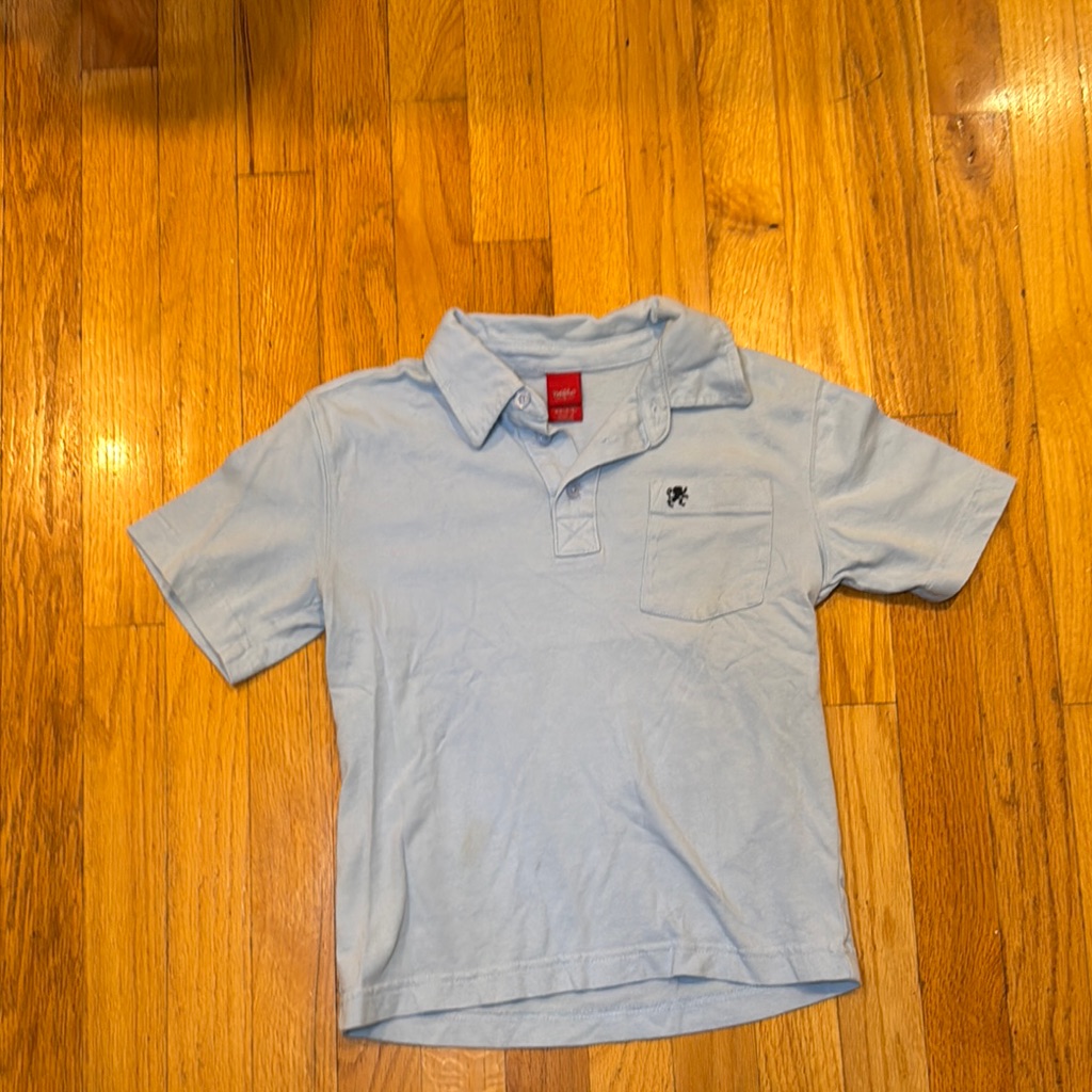 Kids Light Blue Polo Shirt